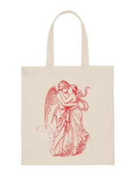 Angel Kiss Canvas Tote Bag