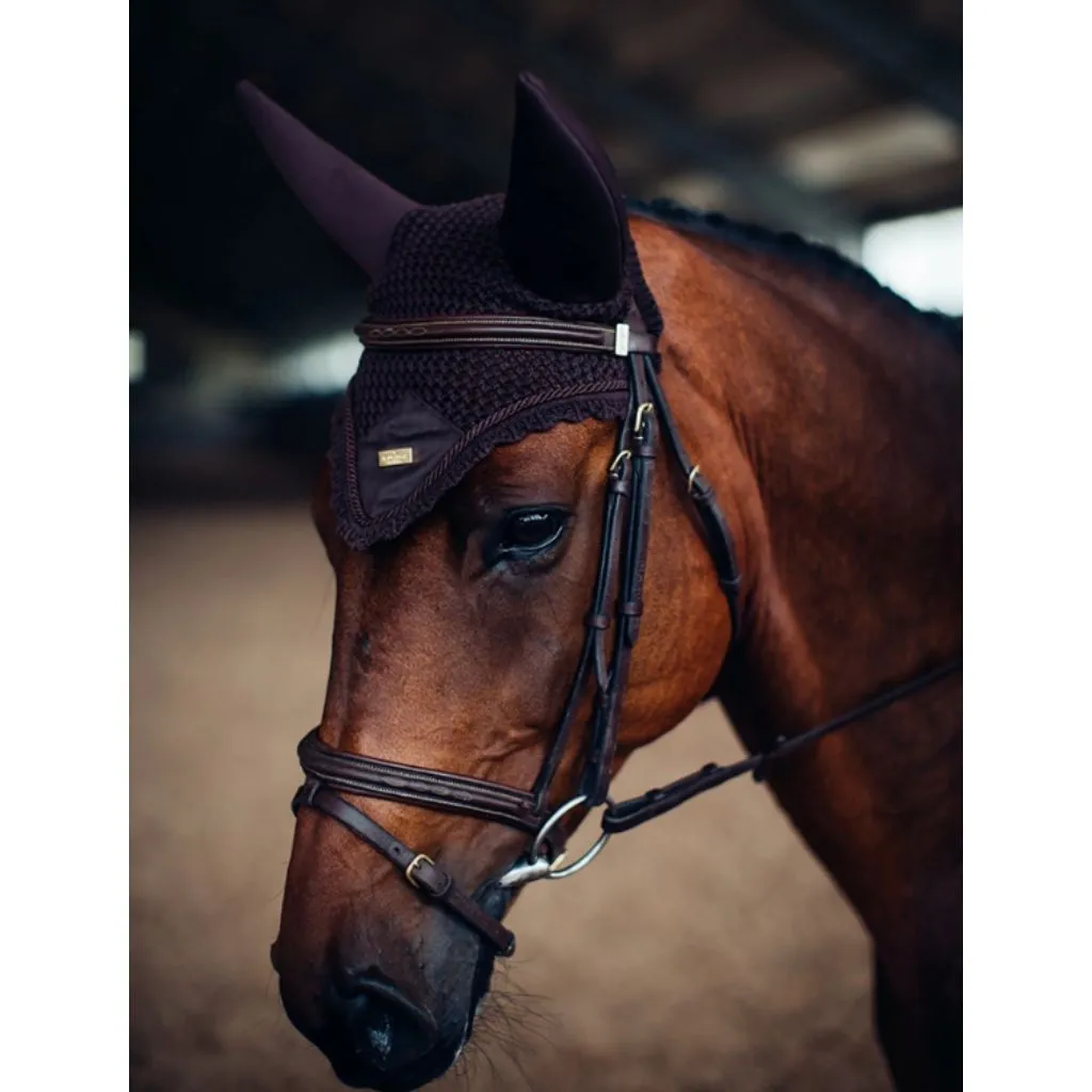 Equestrian Stockholm Ear Bonnet Soundless Chocolate