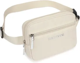 Everywhere Belt Bag,Nylon Cross Body Fanny Pack for Women Men,Waterproof Fashion Waist Packs,Crossbody Bags with Adjustable Strap (White)