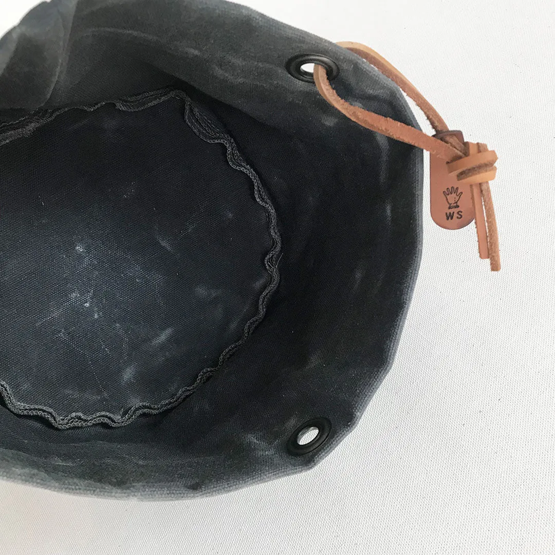 Medium Waxed Canvas Planter #104