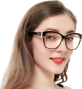 OCCI CHIARI Reading Glasses For Women Wide Square Reader 1.0 1.5 2.0 2.5 3.0 3.5 4.0 5.0 6.0 1.25 1.75 2.25 2.75