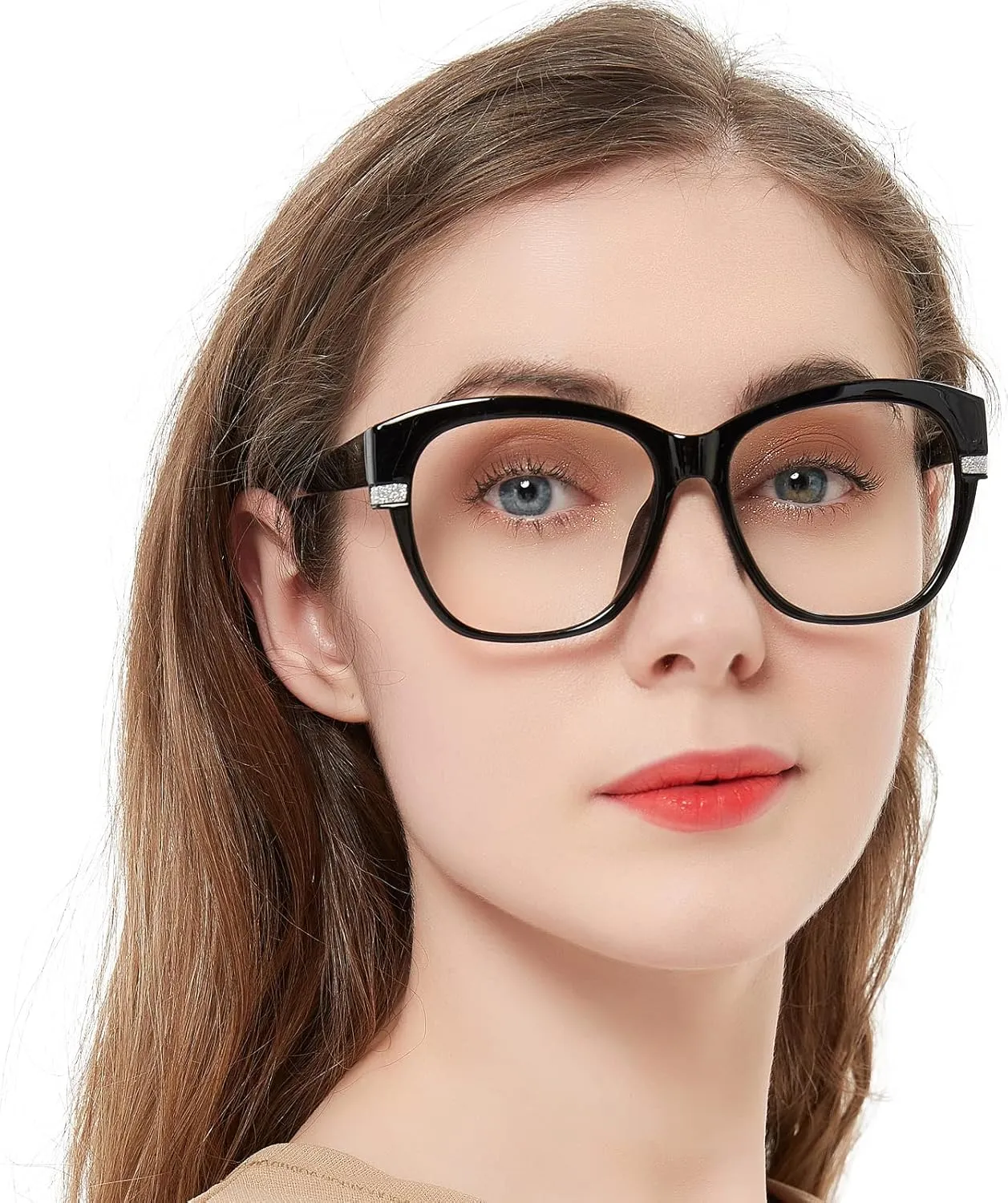 OCCI CHIARI Reading Glasses For Women Wide Square Reader 1.0 1.5 2.0 2.5 3.0 3.5 4.0 5.0 6.0 1.25 1.75 2.25 2.75