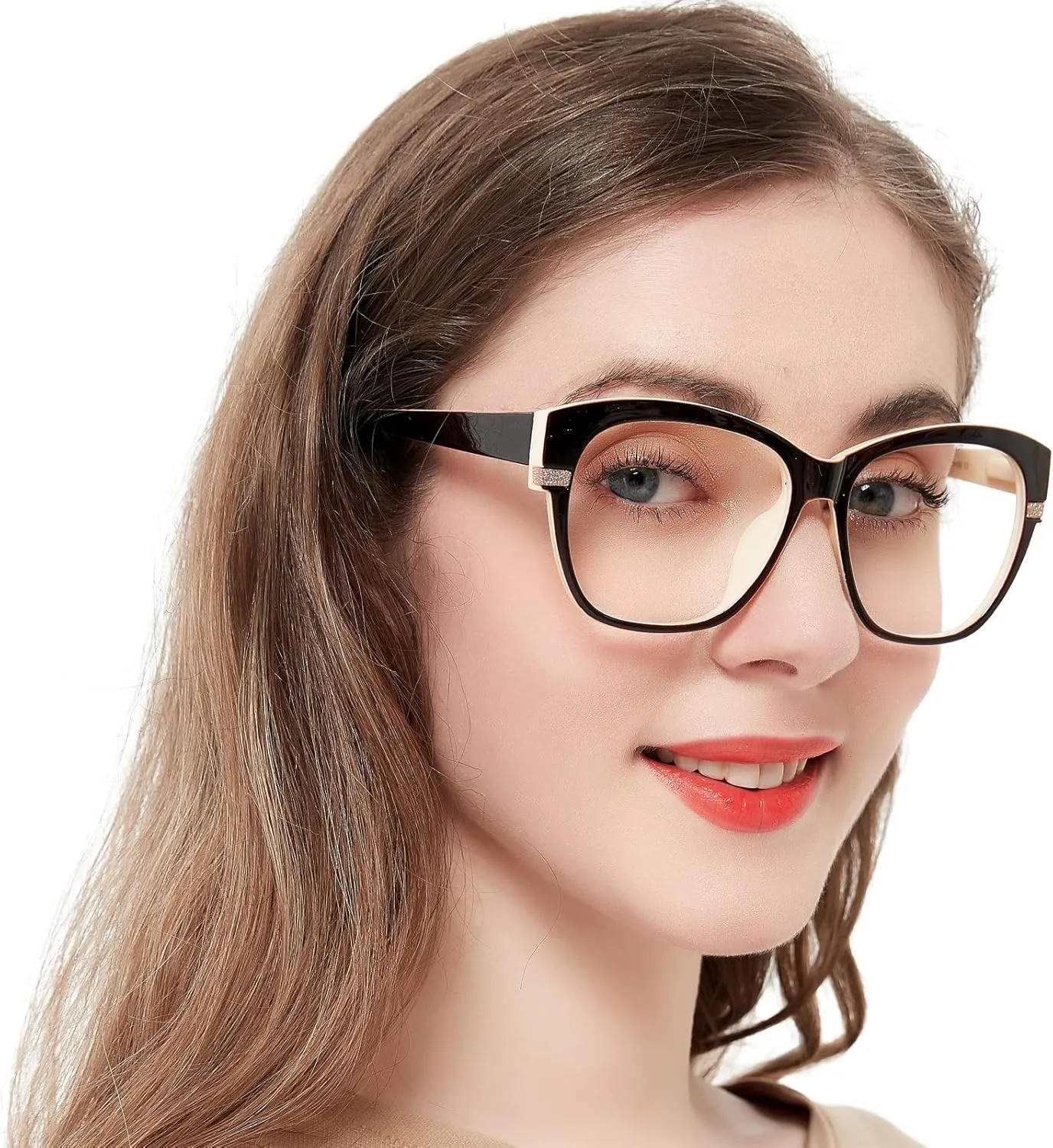 OCCI CHIARI Reading Glasses For Women Wide Square Reader 1.0 1.5 2.0 2.5 3.0 3.5 4.0 5.0 6.0 1.25 1.75 2.25 2.75