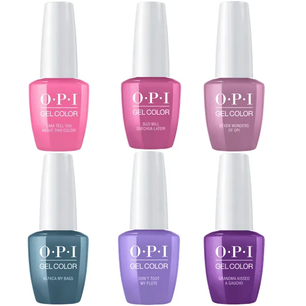OPI GelColor Fall 2018 Peru Collection #1