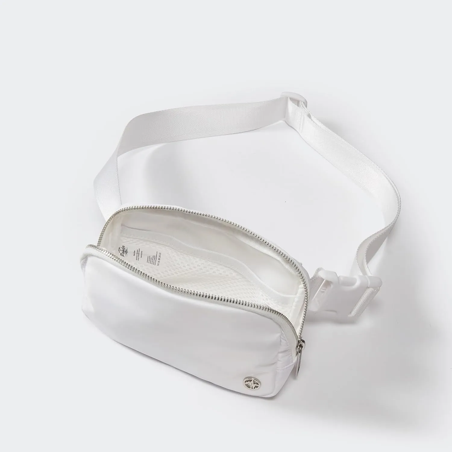 Pander Everywhere Belt Bag for Women, Fashion Waist Packs, Crossbody Bags, Everywhere Belt Bag with Adjustable Strap (Pure White).