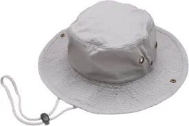 Summer Outdoor Boonie Hunting Fishing Safari Bucket Sun Hat with Adjustable Strap