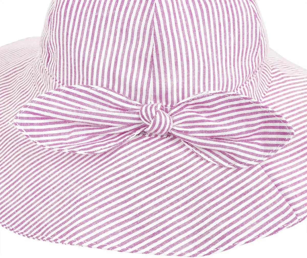 Toddler Kids Baby Girl Sun Hat Floppy Cotton Summer Hat 50  SPF Protective