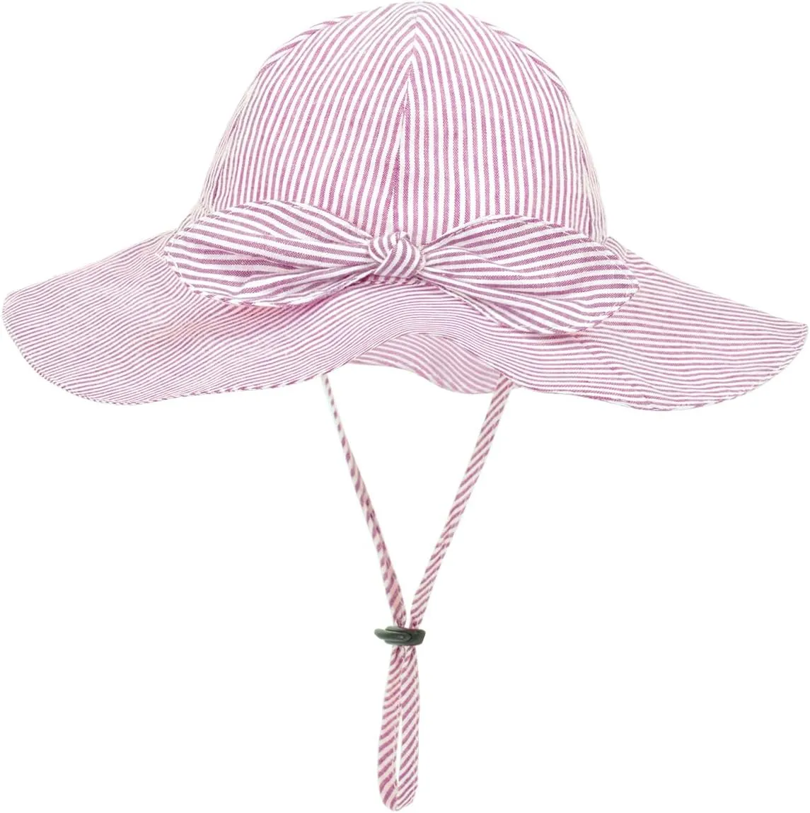 Toddler Kids Baby Girl Sun Hat Floppy Cotton Summer Hat 50  SPF Protective