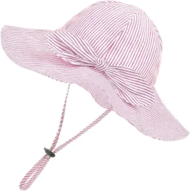 Toddler Kids Baby Girl Sun Hat Floppy Cotton Summer Hat 50  SPF Protective