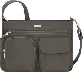 Travelon Anti-Theft Essentials Patch Pocket Crossbody Bag